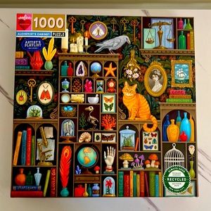 eeBoo 1000 piece puzzle-Alchemist’s Cabinet